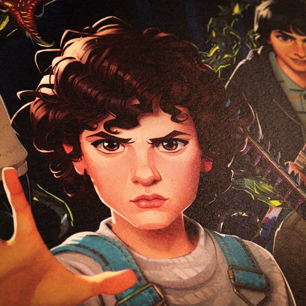Stranger Things: Contos de '85 Litografia Edição Limitada