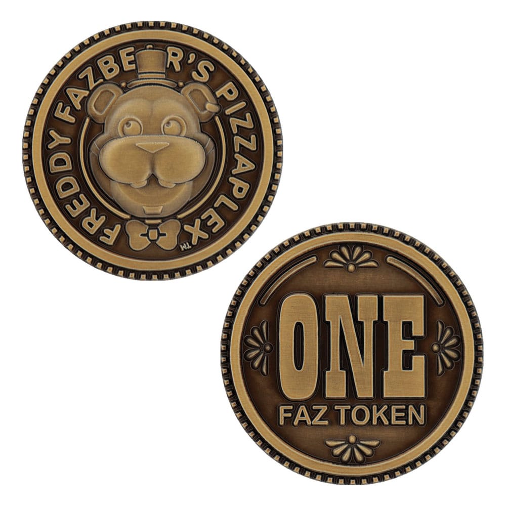Five Nights at Freddy´s Moneda Decision One Faz Token Limited Edition Frikytopia