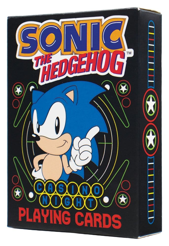 Sonic the Hedgehog Juego de Cartas Expositor (12 Paquetes)