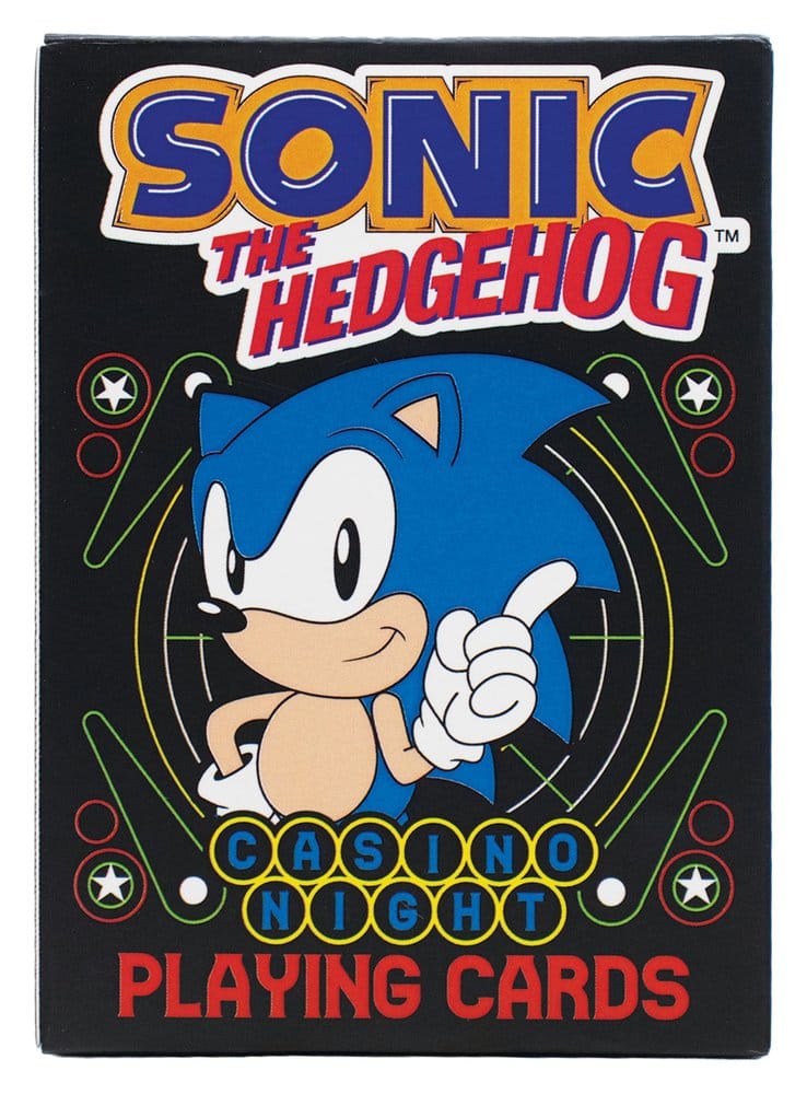 Sonic the Hedgehog Juego de Cartas Expositor (12 Paquetes)