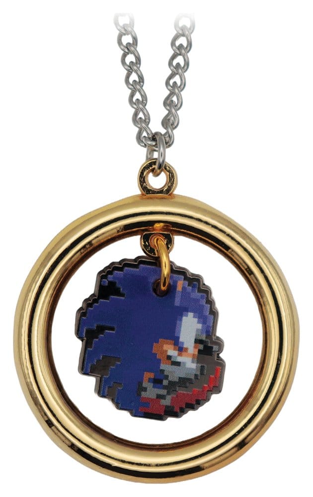 Sonic - The Hedgehog Collar con Colgante Ring