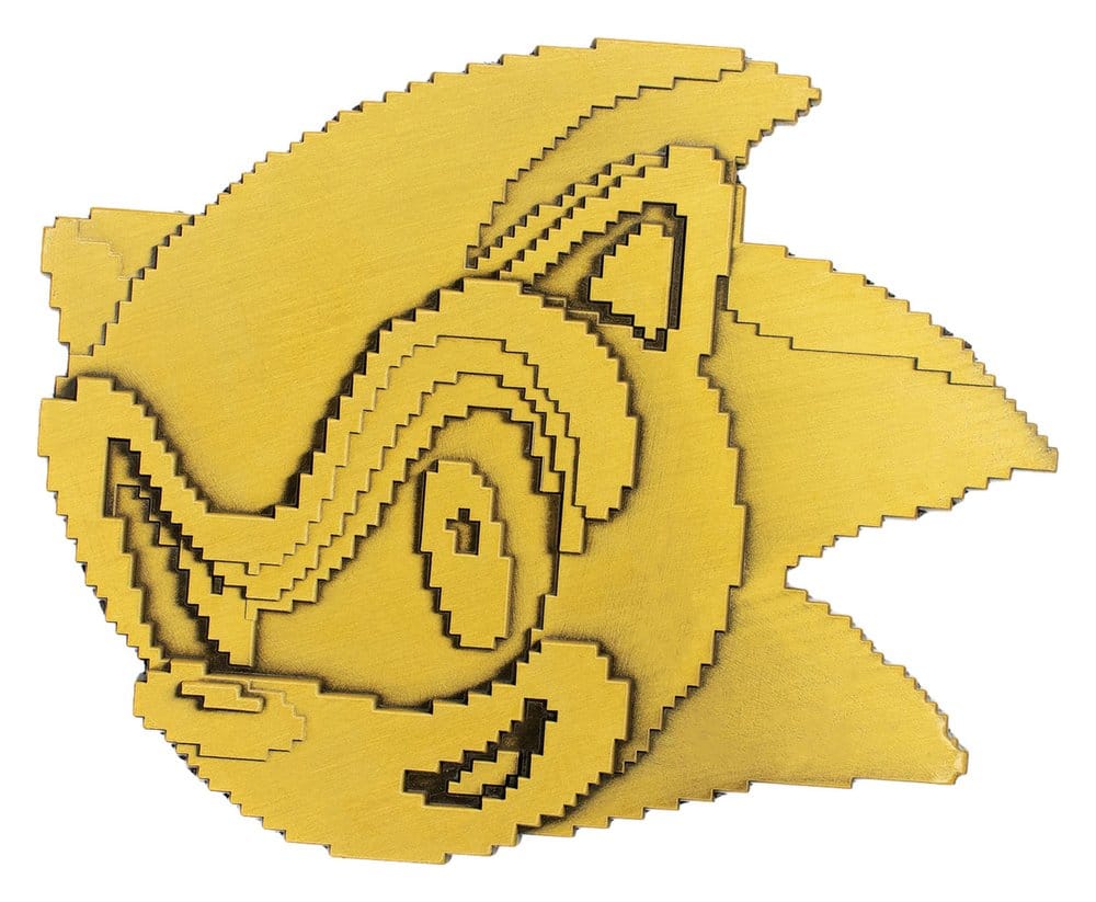 Sonic the Hedgehog Juego de Medallones 35th Anniversary Then & Now Limited Edition