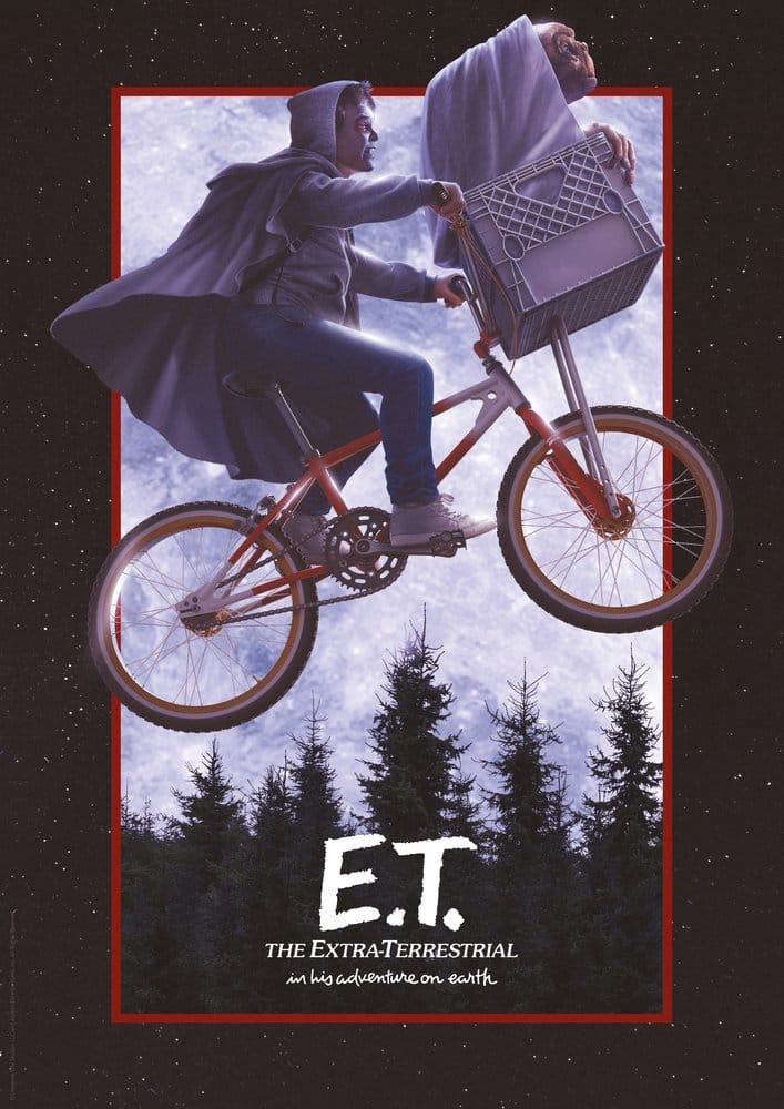 E.T., o Extraterrestre Litografia Ver. C Limited Edition 30 x 47 cm Frikytopia