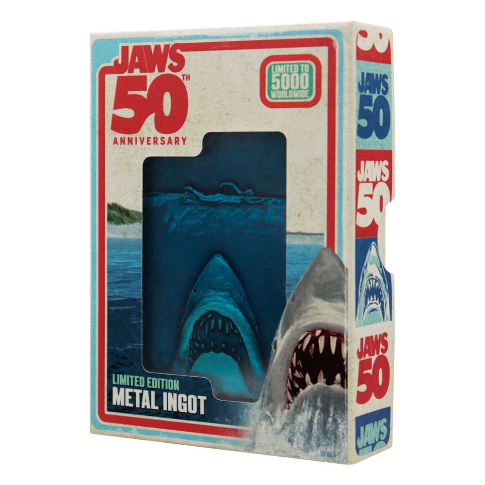 Jaws Lingote 50th Anniversary Poster Limited Edition