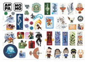 Avatar: la leyenda de Aang Pegatina Tech