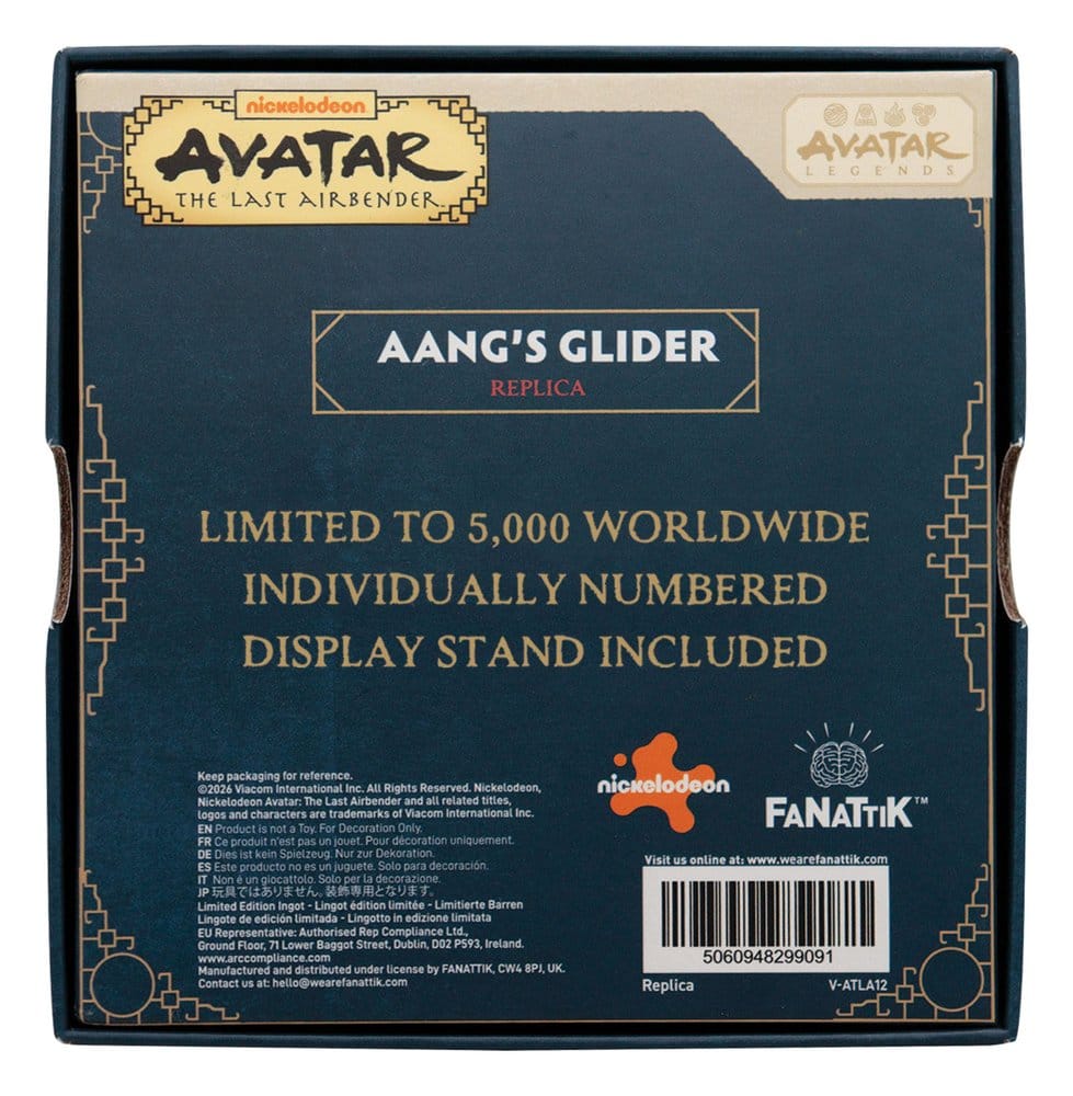 Avatar: la leyenda de Aang Réplica Aang´s Glider