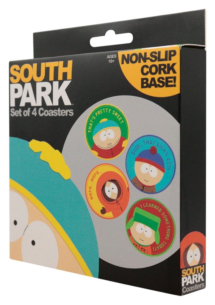 South Park Pack de 4 Posavasos