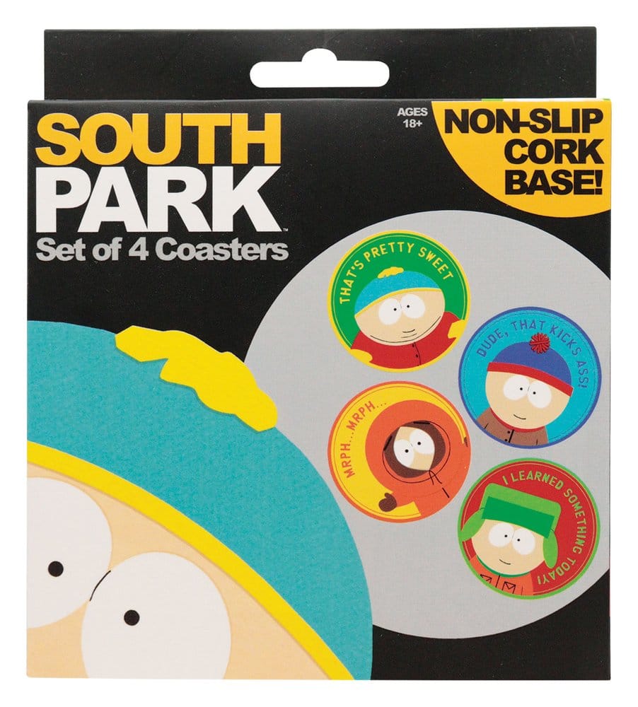 South Park Pack de 4 Posavasos