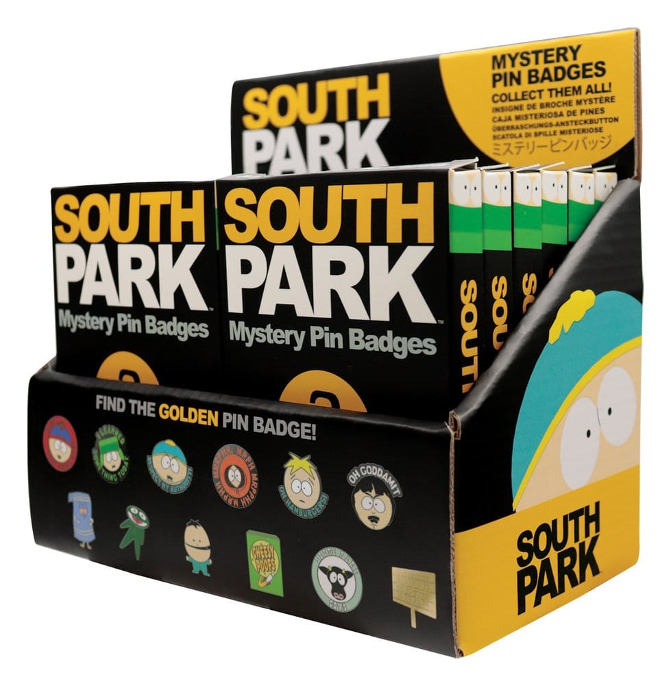 South Park Mystery Badges Display (12)