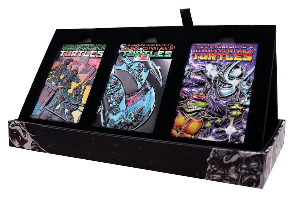 Tortugas Ninja Lingote Set of Three Comic Book Cover Ingots Limited Edition