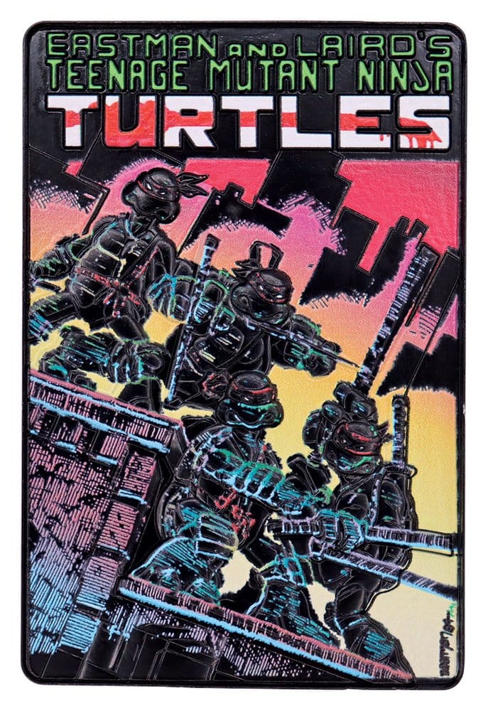 Tortugas Ninja Lingote Set of Three Comic Book Cover Ingots Limited Edition