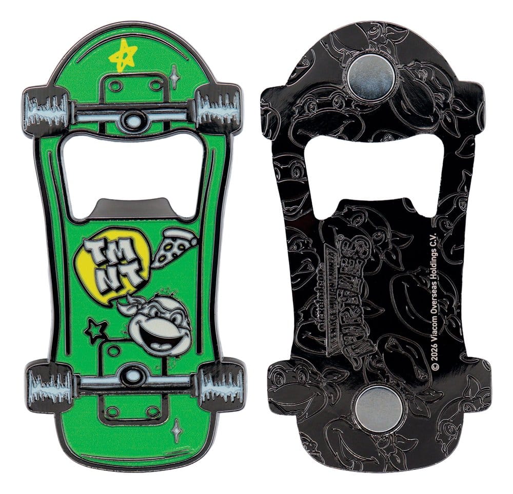 Tortugas Ninja Abrebotellas Magnetic Skateboard