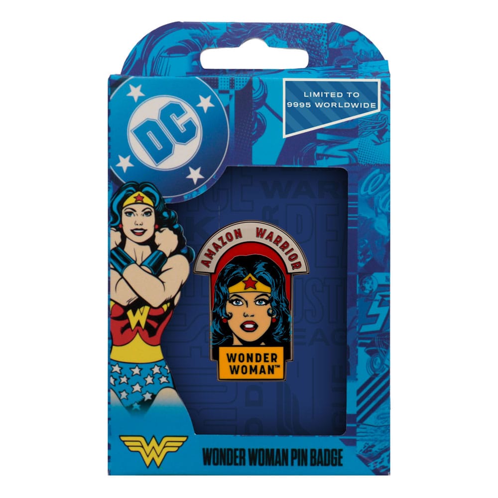DC Comics Distintivo Mulher Maravilha Guerreira Amazona Edição Limitada