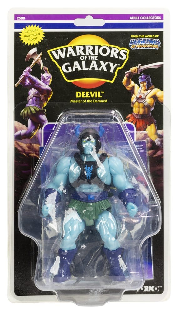 Legends of Dragonore: Warriors of the Galaxy Wave 3 Figura Deevil (Glow in the Dark) 14 cm