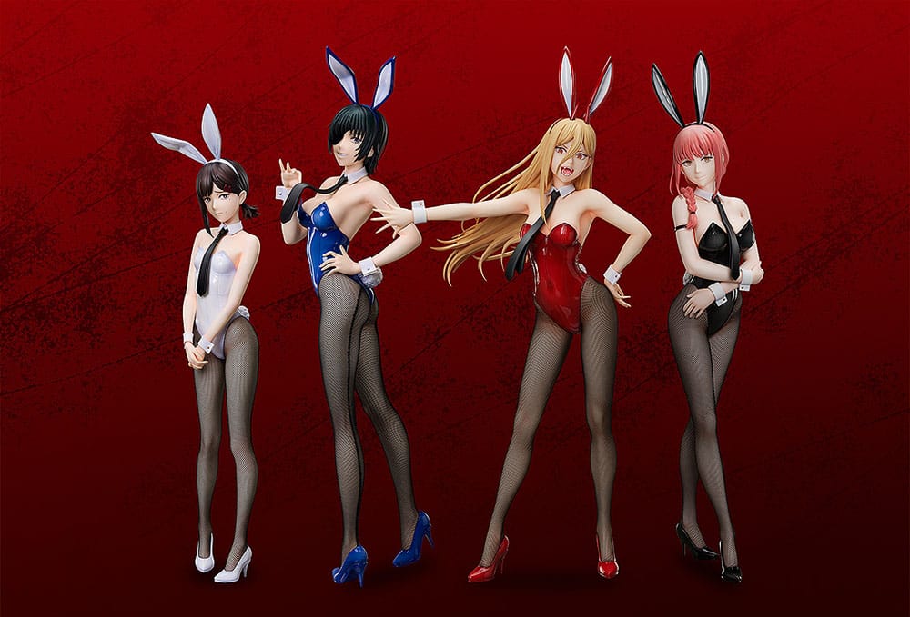 Chainsaw Man Estatua PVC 1/4 Himeno: Bunny Ver. 50 cm