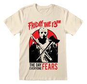 Friday the 13th T-shirt Day Everyone Fears Tamanho XL