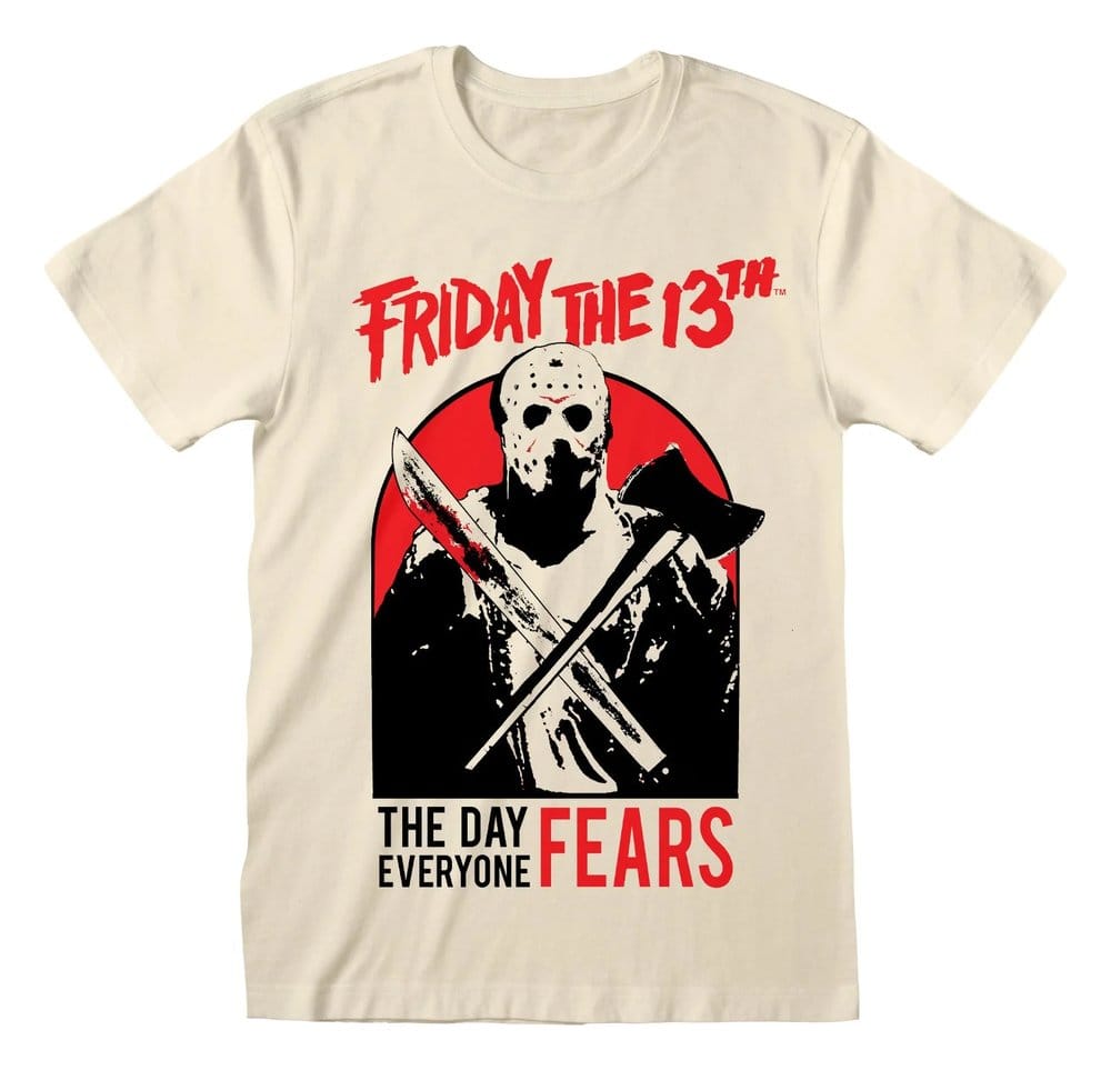 Friday the 13th T-shirt Day Everyone Fears Tamanho XL Frikytopia