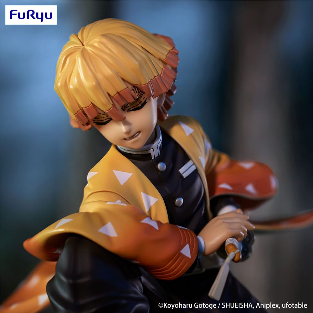 Demon Slayer: Kimetsu no Yaiba Estatua PVC Noodle Stopper Zenitsu Agatsuma 10 cm