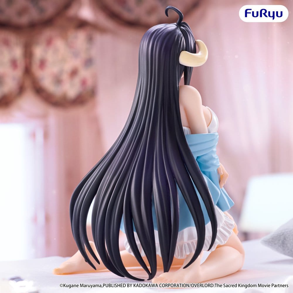Overlord Figura PVC Noodle Stopper Albedo Loungewear Pearl White Ver. 12 cm