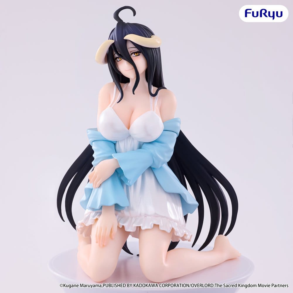 Overlord Figura PVC Noodle Stopper Albedo Loungewear Pearl White Ver. 12 cm