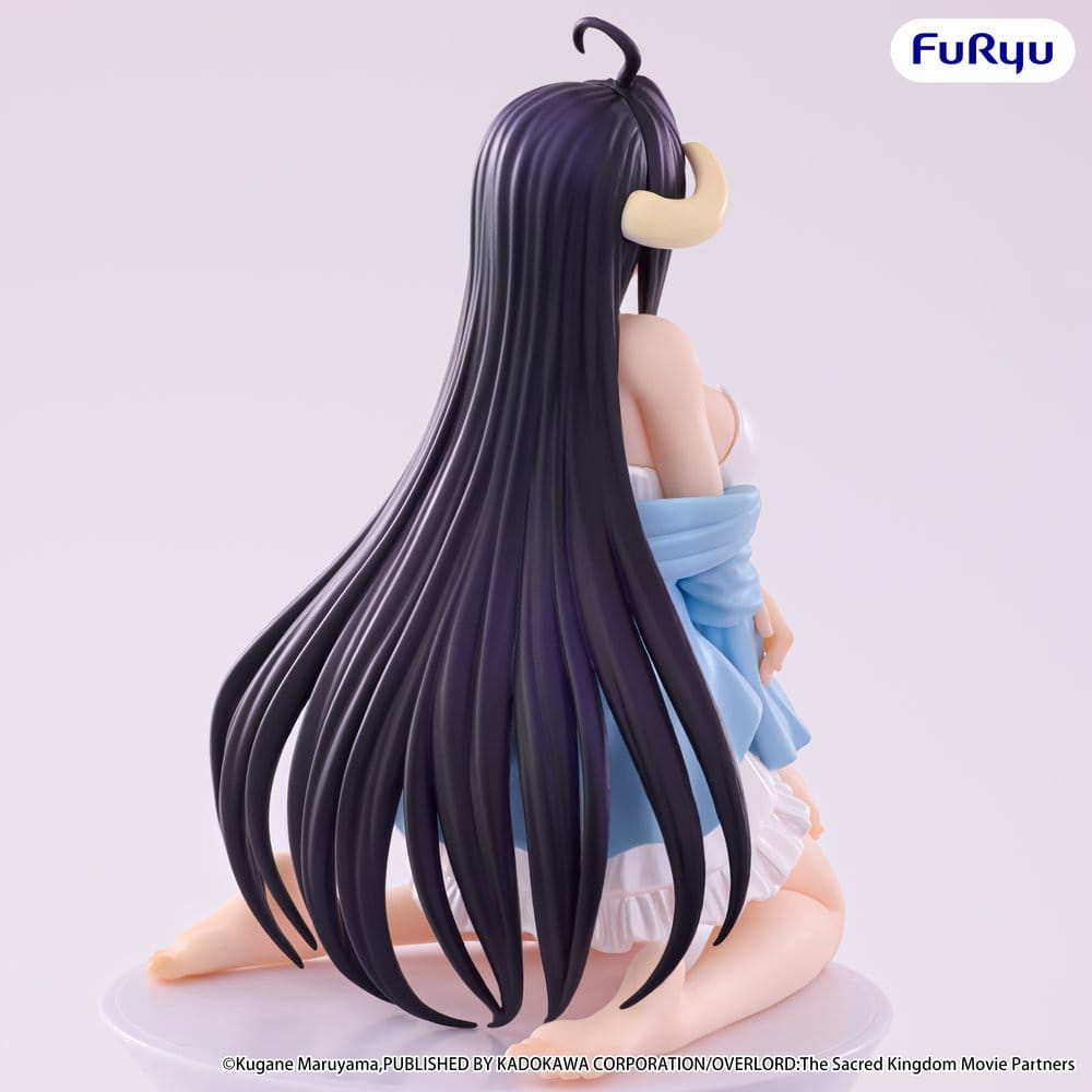Overlord Figura PVC Noodle Stopper Albedo Loungewear Pearl White Ver. 12 cm