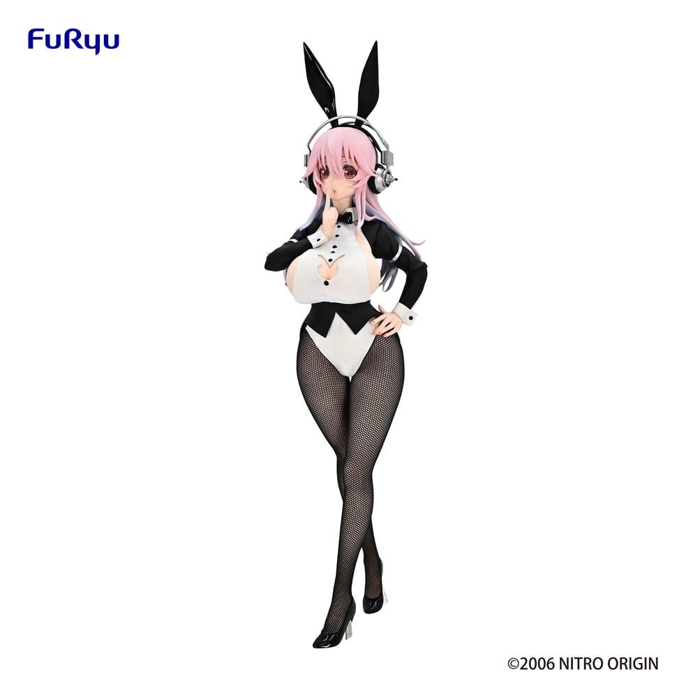 Super Sonico Figura PVC BiCute Bunnies Newly Drawn Costume Tailcoat Ver. 30 cm