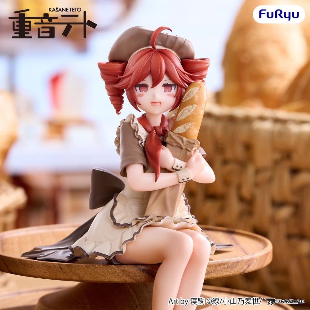 UTAU Figura PVC Noodle Stopper Kasane Teto Baguette Ver. 14 cm