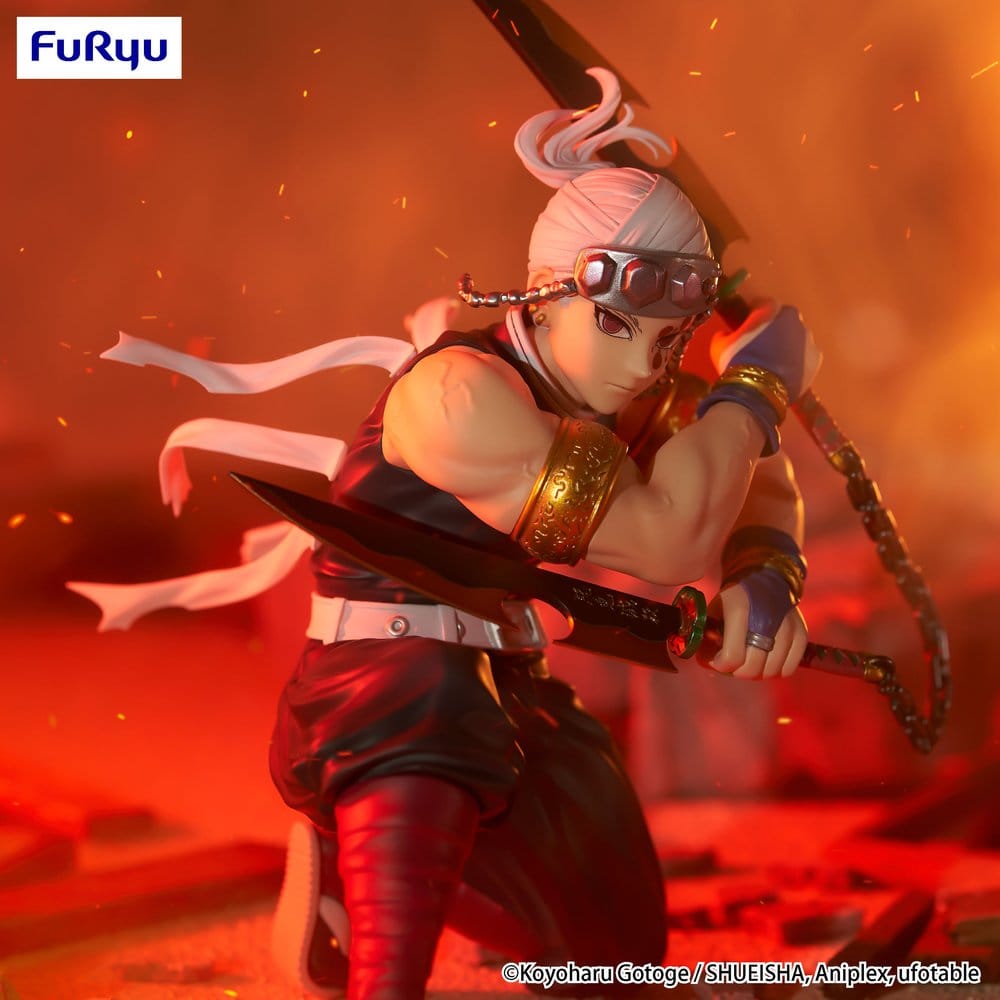 Demon Slayer: Kimetsu no Yaiba Figura PVC Noodle Stopper Uzui Tengen 15 cm