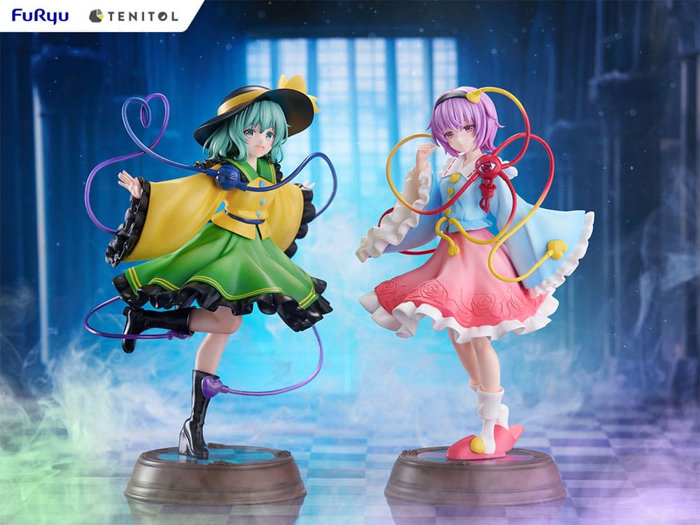 Touhou Project Estatua PVC Tenitol Koishi Komeiji & Satori Komeiji 22 cm