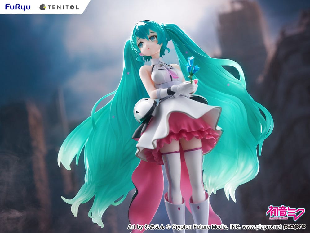 Hatsune Miku Estatua PVC Tenitol Hatsune Miku Galaxy Live Ver. 21 cm