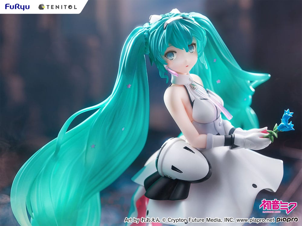 Hatsune Miku Estatua PVC Tenitol Hatsune Miku Galaxy Live Ver. 21 cm
