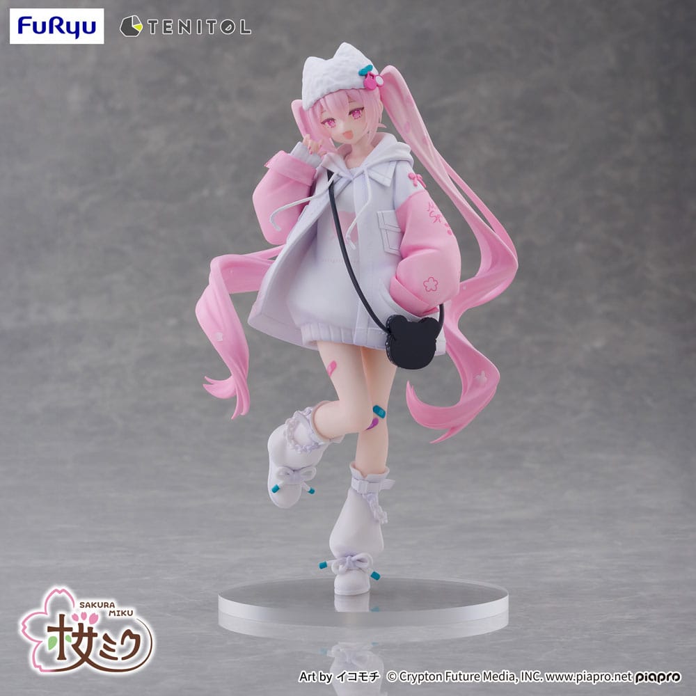 Hatsune Miku Estatua PVC Tenitol Sakura Miku Cool style [petit] 19 cm Frikytopia