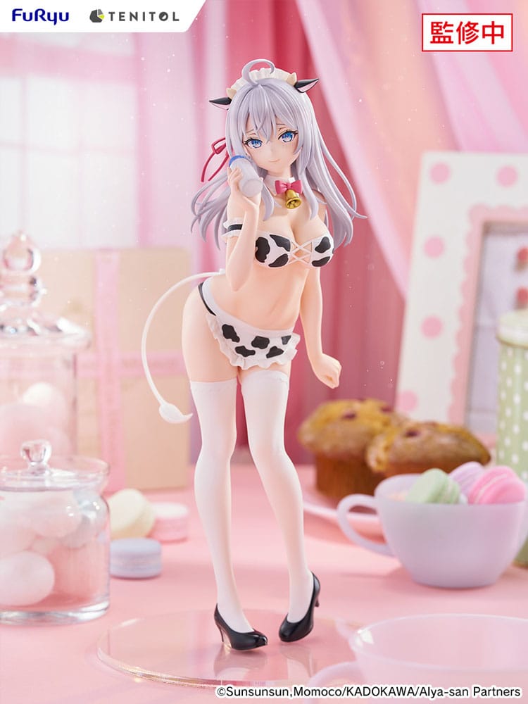 Alya Sometimes Hides Her Feelings in Russian Estatua PVC Tenitol Tall Alya Cow Costume Ver. 29 cm