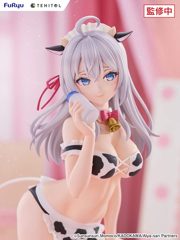 Alya Sometimes Hides Her Feelings in Russian Estatua PVC Tenitol Tall Alya Cow Costume Ver. 29 cm