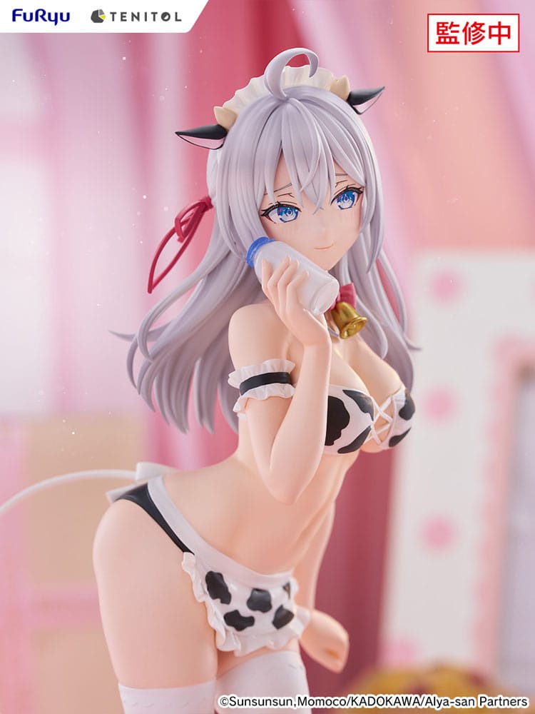Alya Sometimes Hides Her Feelings in Russian Estatua PVC Tenitol Tall Alya Cow Costume Ver. 29 cm