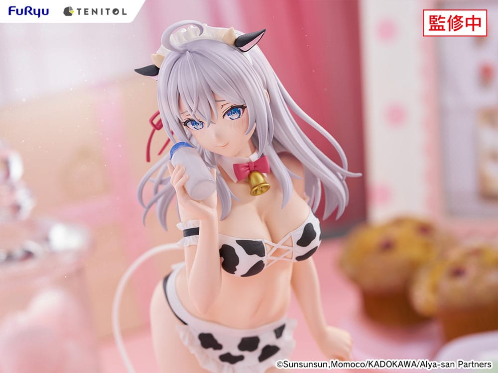 Alya Sometimes Hides Her Feelings in Russian Estatua PVC Tenitol Tall Alya Cow Costume Ver. 29 cm