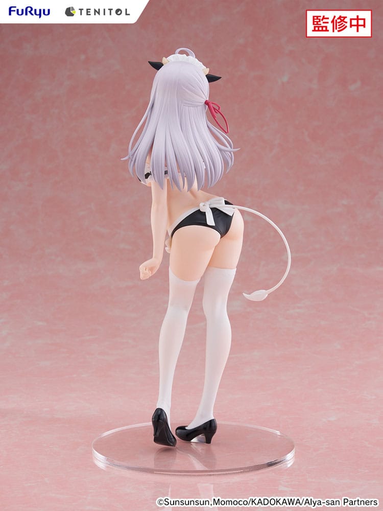 Alya Sometimes Hides Her Feelings in Russian Estatua PVC Tenitol Tall Alya Cow Costume Ver. 29 cm