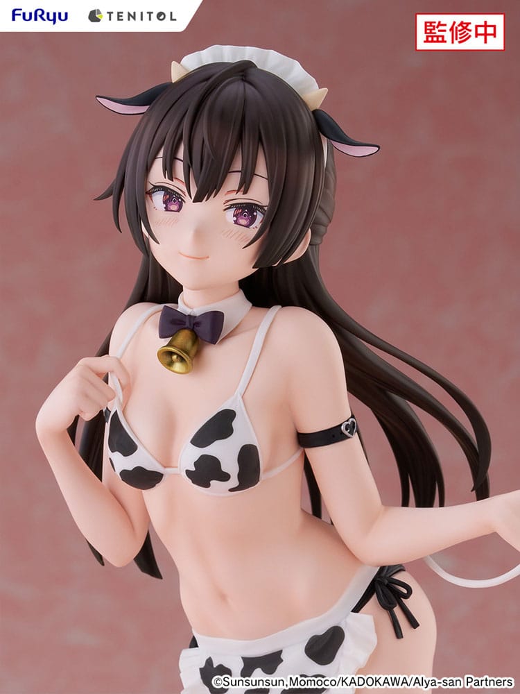 Alya Sometimes Hides Her Feelings in Russian Estatua PVC Tenitol Tall Yuki Suo Cow Costume Ver. 28 cm
