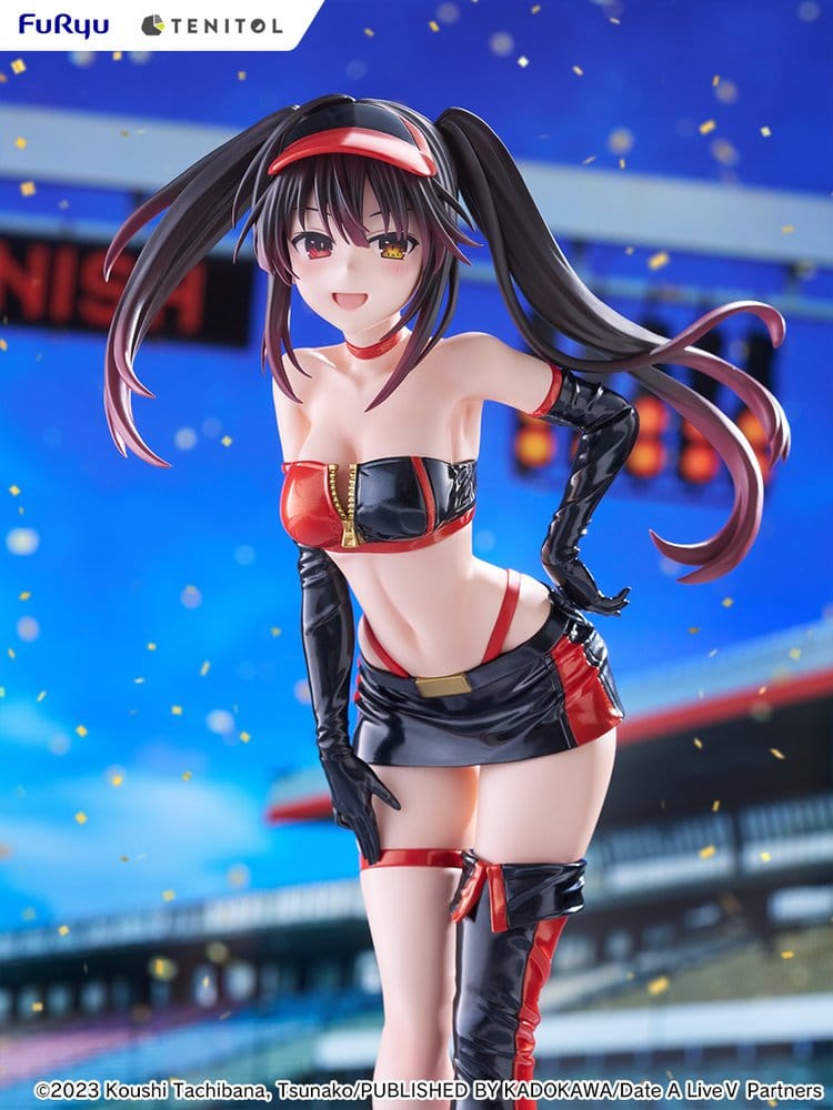 Date A Live V Figura PVC Tenitol Tall Kurumi Tokisaki Race Queen Ver. 29 cm