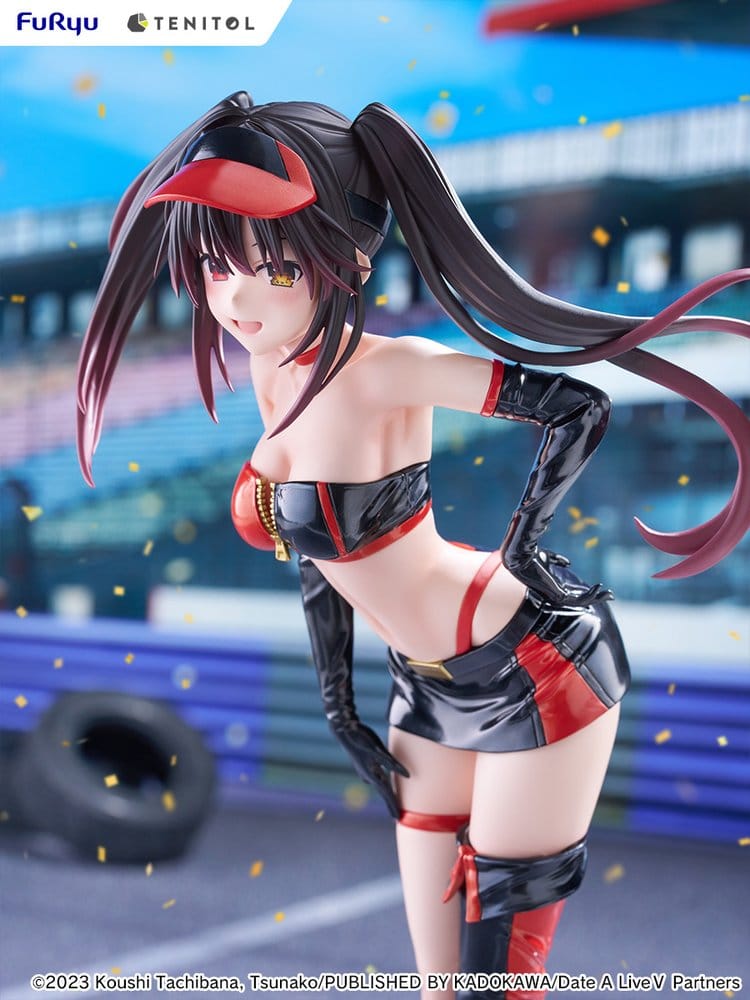 Date A Live V Figura PVC Tenitol Tall Kurumi Tokisaki Race Queen Ver. 29 cm