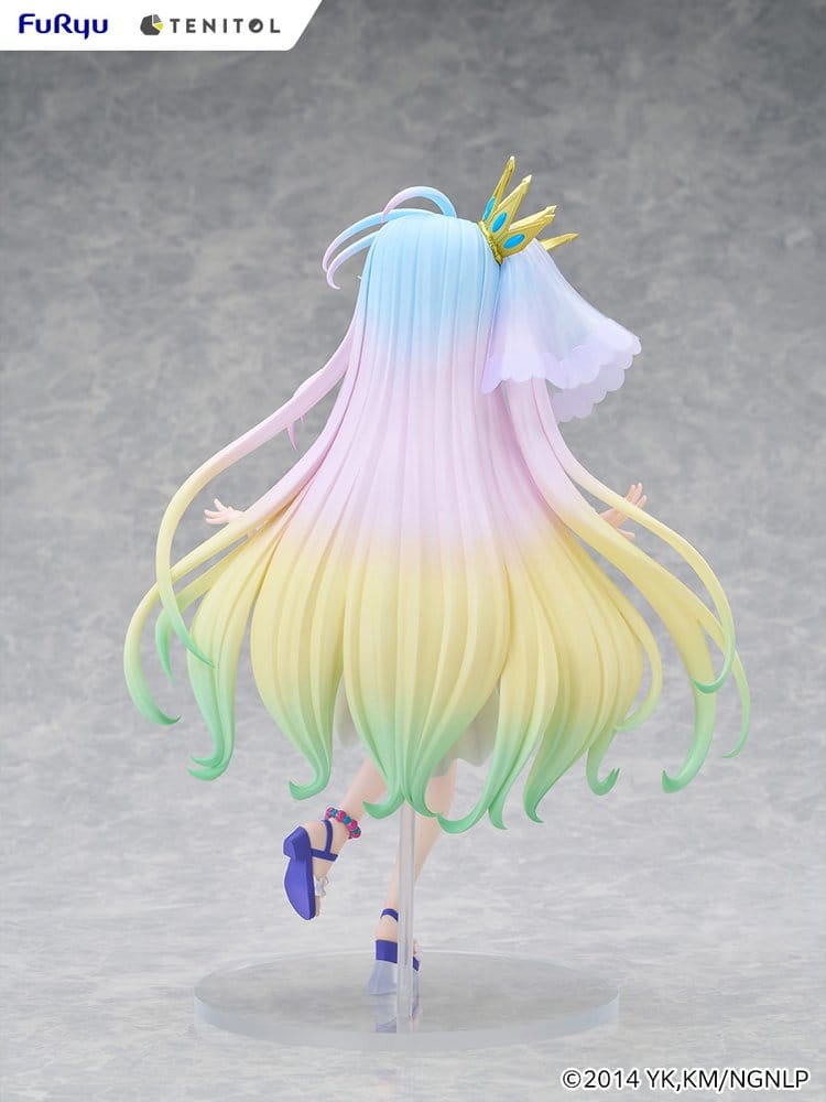 No Game No Life Figura PVC Tenitol Tall Shiro swimwear dress Ver. 29 cm