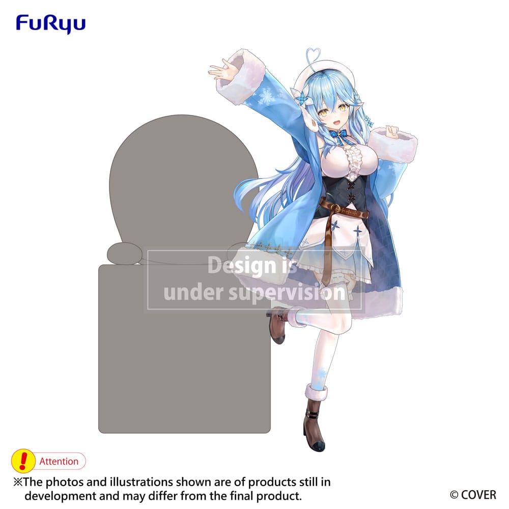 Hololive Production Estatua PVC Hikkake Yukihana Lamy 10 cm Frikytopia