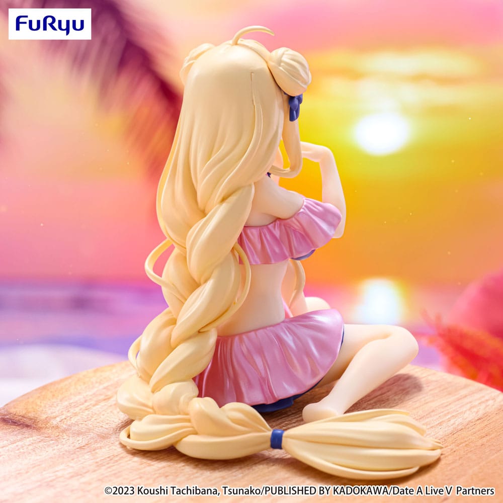 DATE A LIVE V MUKURU SWIMSUIT PASTEL PINK NOODLE STOPPER Figura