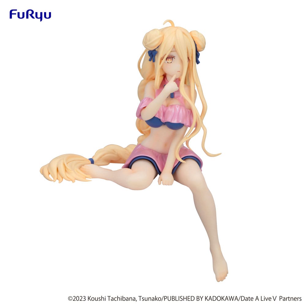 DATE A LIVE V MUKURU SWIMSUIT PASTEL PINK NOODLE STOPPER Figura