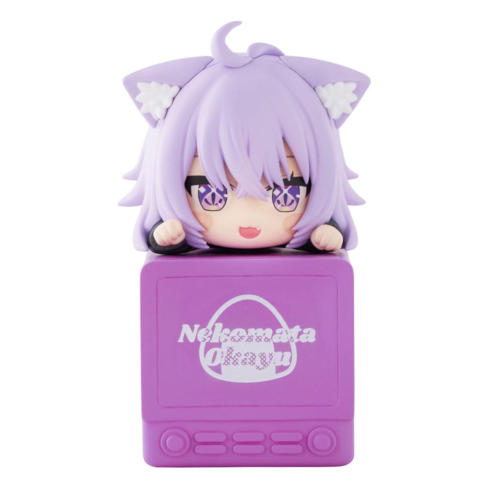 Hololive Production Estatua PVC Hikkake Nekomata Okayu 10 cm Frikytopia