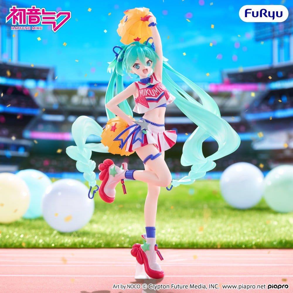 Hatsune Miku Figura PVC Muchute Cheerleader Ver. 22 cm Frikytopia