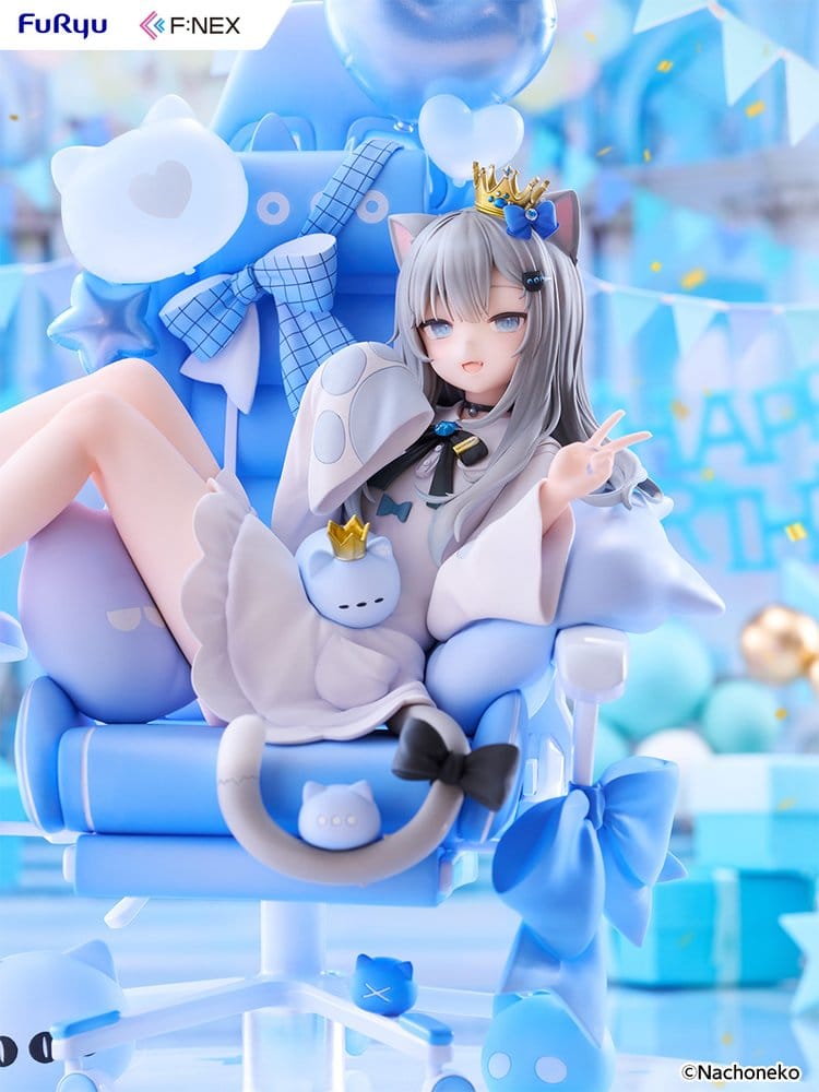 Virtual YouTuber Figura PVC 1/7 F:NEX Nachoneko Birthday Ver. 24 cm