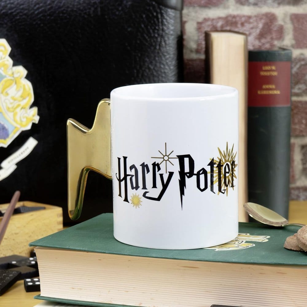 Harry Potter Taza Glasses Lightning Handle 460 ml