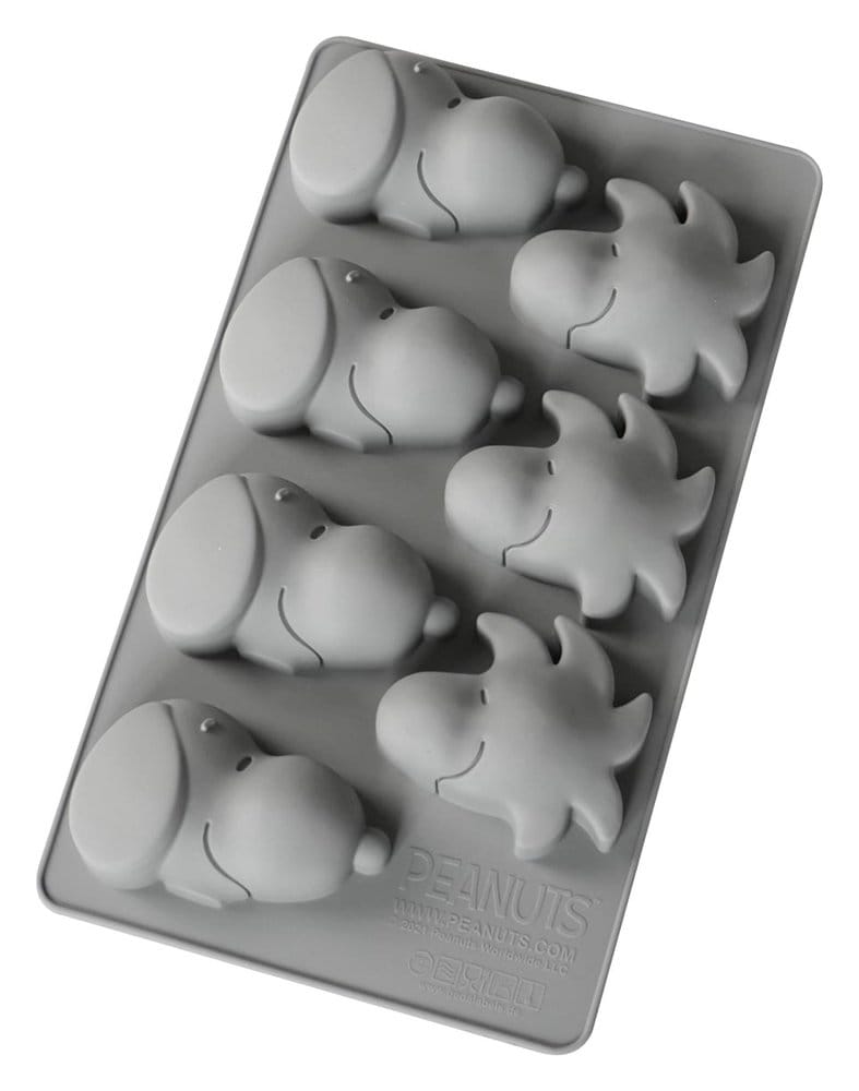 Peanuts Molde para muffins de silicona Snoopy & Woodstock gris Frikytopia