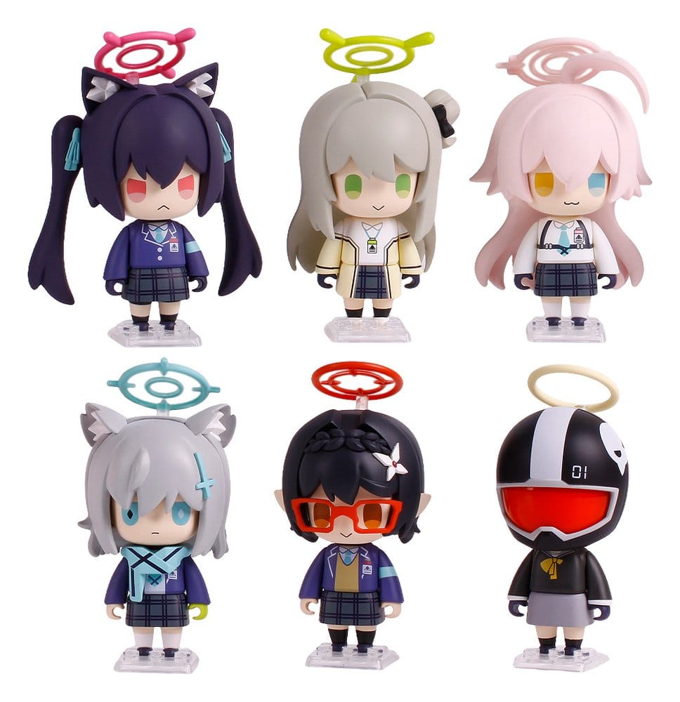 Blue Archive FigRiq Figuras Mini Series Vol. 1 8 cm Blind Box Surtido (6)